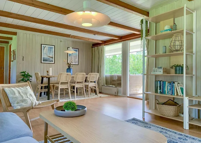 度假居 Gemuetliches-ferienhaus-im-schoenen-lonstrup